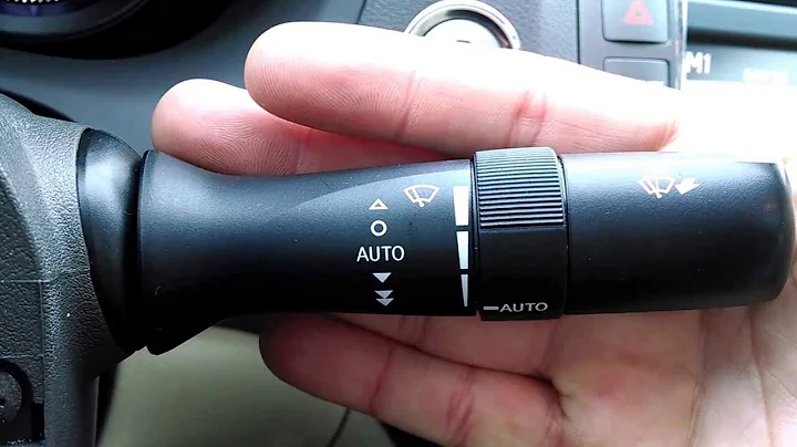 Lexus ES350 - Rain Sensing Wipers