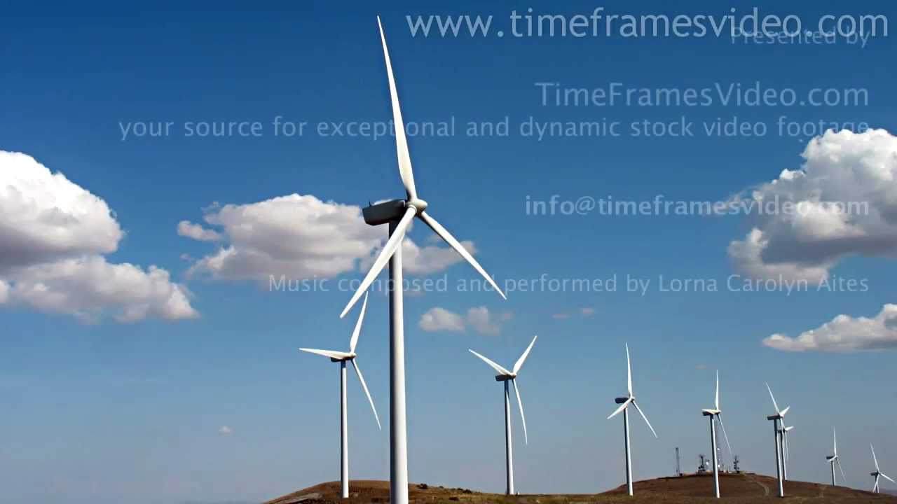 free footages for after effects WIND POWER IN HD - Wind Farm Turbines in Washington