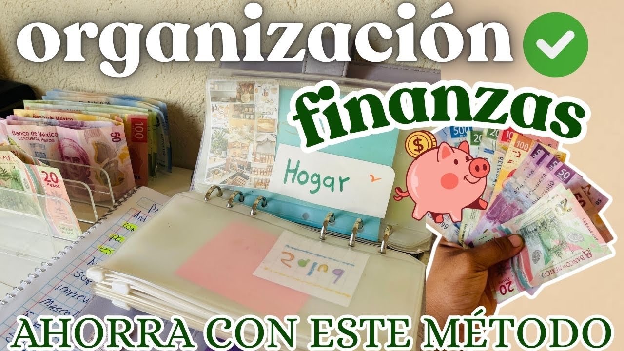 AHORRA 💸CON ESTE MÉTODO👌TUS FINANZAS EN ORDEN ✅organizando mis gastos 