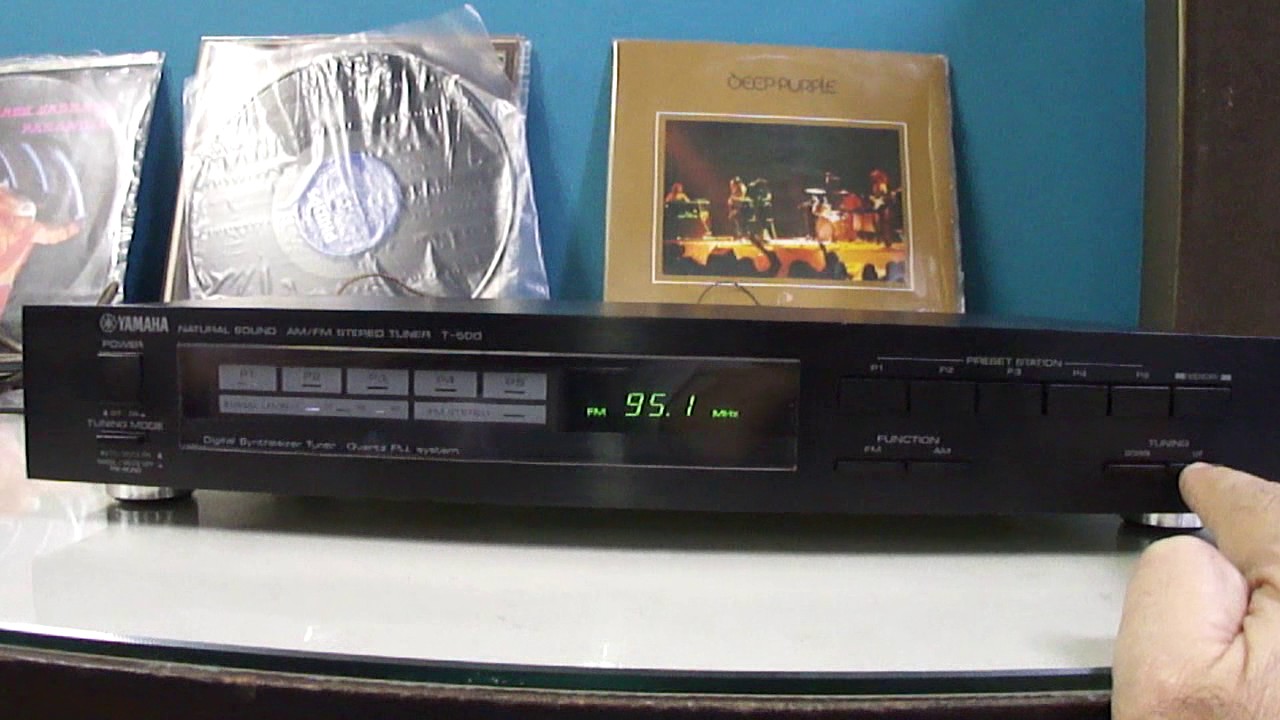 O Rei do Som - Tuner Yamaha T-500 - YouTube