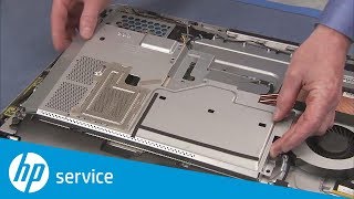 Replace the Motherboard EMI Shield | HP Sprout | HP Support
