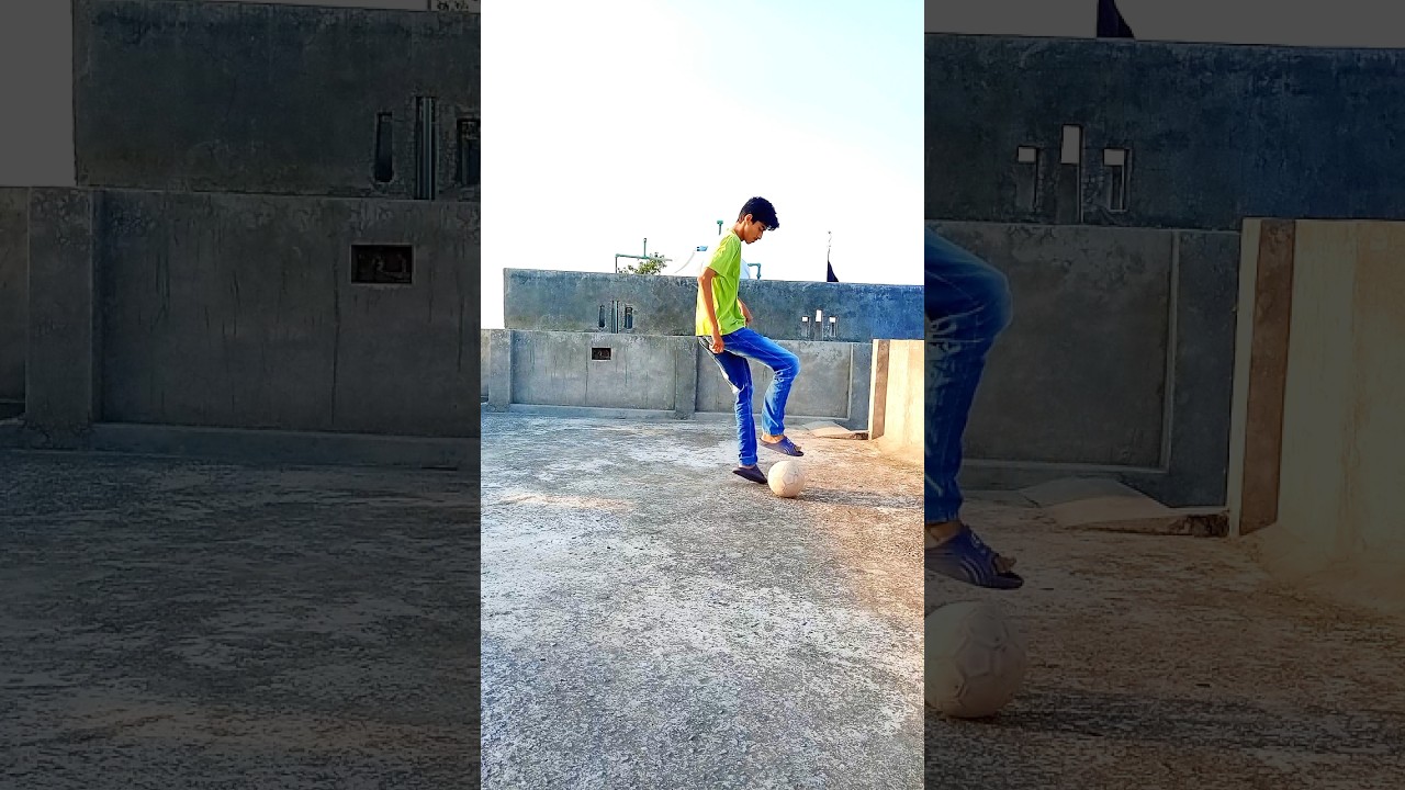 easy trap skill tutorial 🚀✅#football #skills #footballskills