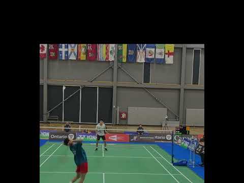 Strong Smash Finish Brian Yang Vs Victor Lai Badminton Sports Shorts 羽毛球 