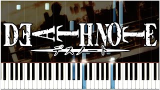 Requiem (Death Note) - Synthesia / Piano Tutorial