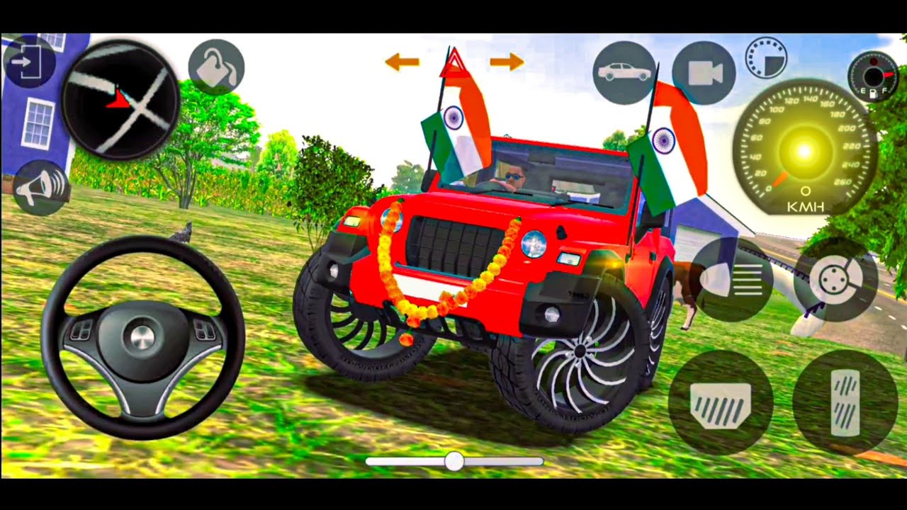 Modified🇮🇳 Mahindra😈 Thar Car Games: Indian Cars (Gadi Wala Game) - Car Game Android Gameplay 2026