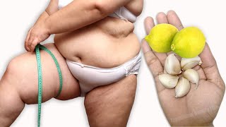 Mix Garlic with lemon and belly fat will be gone permanently!