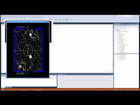 Ice/Air Hockey game - 2D game using C++ and OpenGL