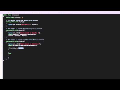 07 - Java Tutorial - If and Else Statement