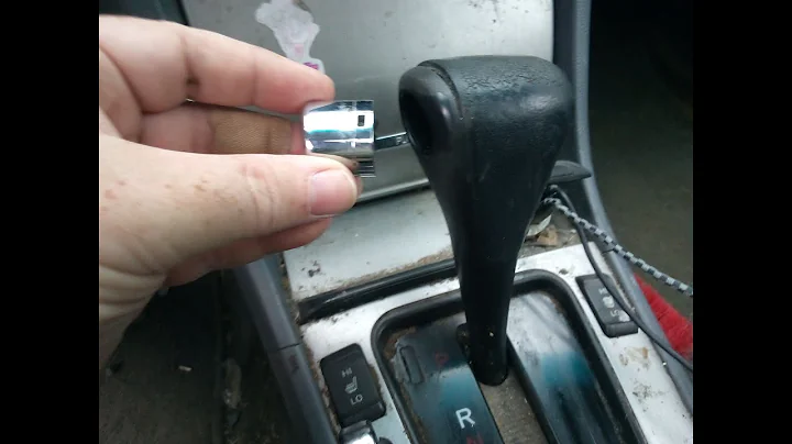 Replace Broken Gear Shift Button 2004 Honda Accord