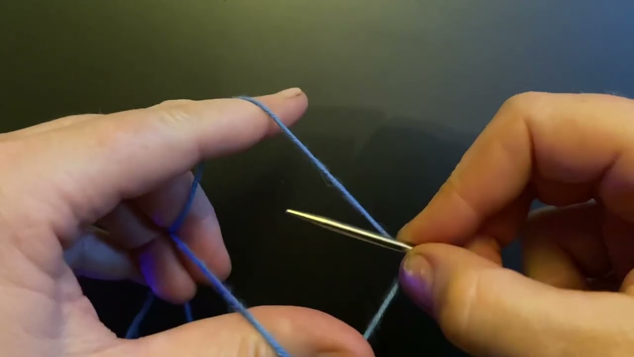 German Twisted Cast On, my way