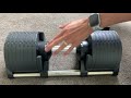 Minimalism: Nuo 32KG Adjustable Dumbbells (Review) - YouTube