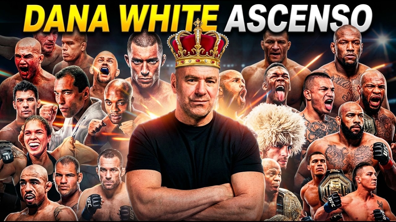 EL DESPIADADO ASCENSO de DANA WHITE 🦈 el MEGALODÓN CALVO PRESIDENTE de UFC