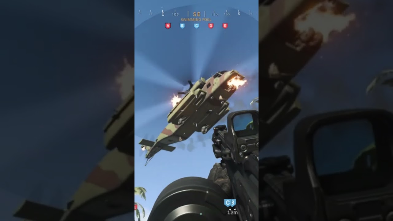 MW Shooting Down Support Helo 