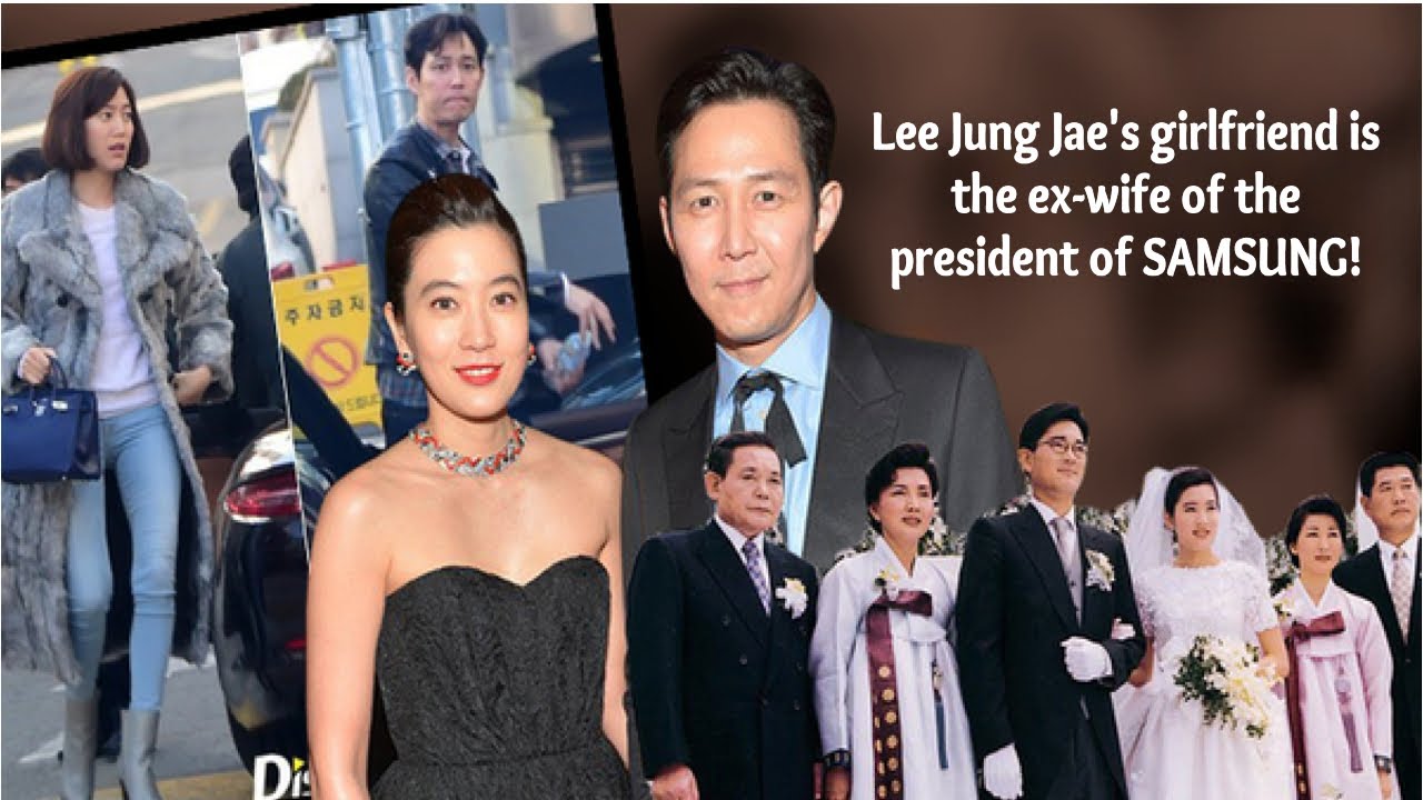Lee Jung Jae appeared with girlfriend (ex-wife of SAMSUNG president) after  6 years secret dating. - YouTube