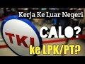 jalur kerja ke luar negeri pilih calo, LPK atau PT?