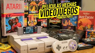 Los PEORES y MEJORES VIDEOJUEGOS basados en PELÍCULAS I 1era Parte