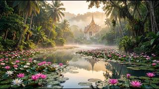 Lotus River Sanctuary 🌿 Peaceful Thai Meditation Music | Nature Sounds | Deep Sleep & Relaxation