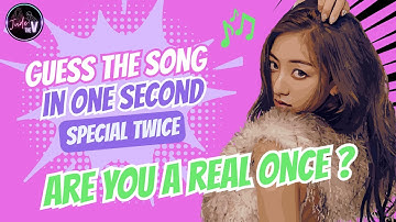 ARE YOU A REAL ONCE ? ULTIMATE TWICE QUIZ 🔥 GUESS 30 SONGS IN 1 SEC  |  KPOP QUIZ / KPOP GAMES