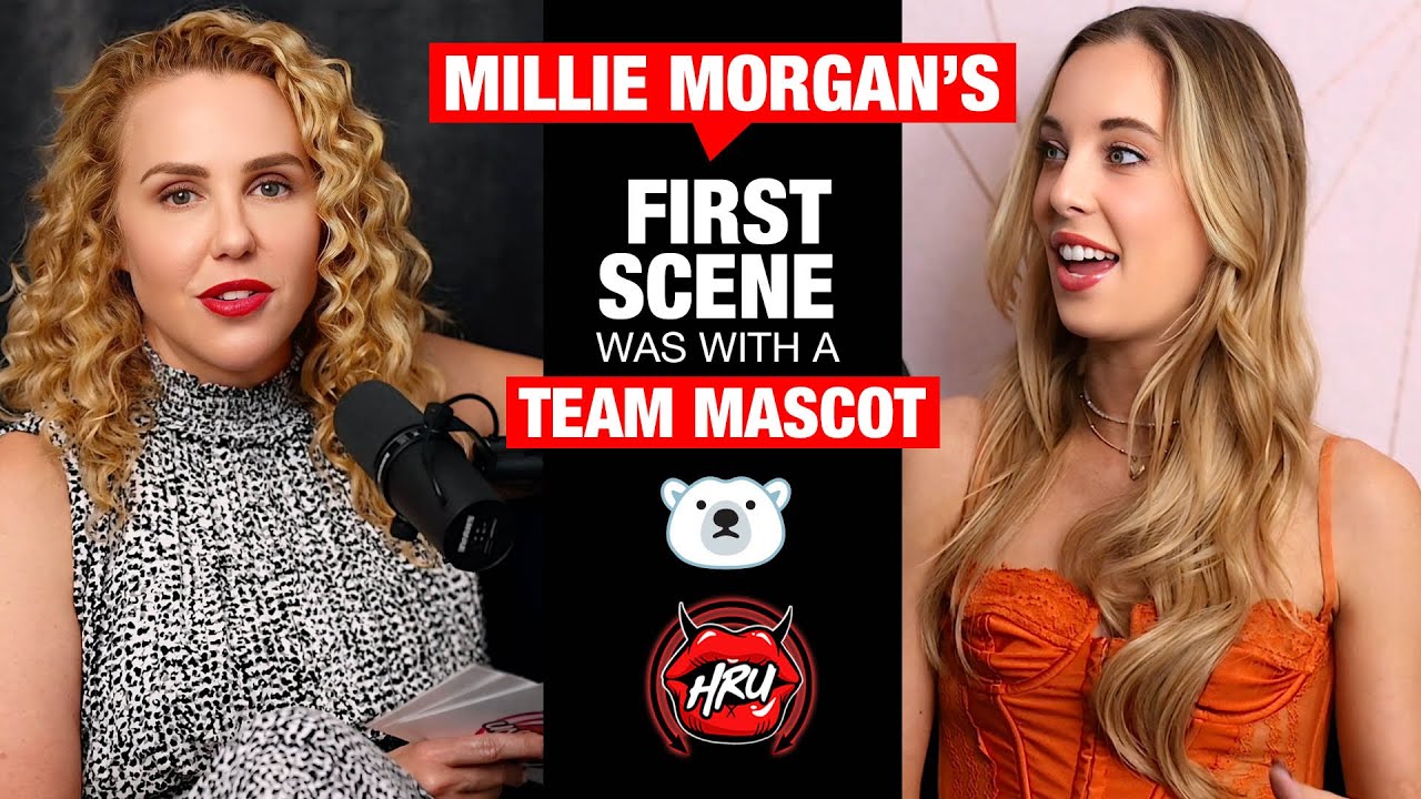 Millie Morgan’s First Scene Was With a Team Mascot 🐻‍ ️ - YouTube