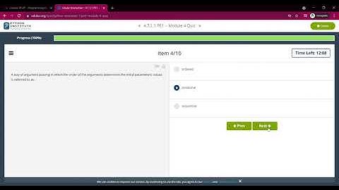 CISCO Python certificate solutions # PE1    #Module 4 Quiz