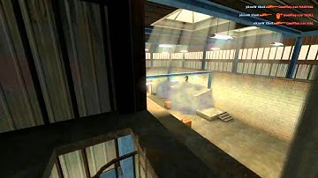 CSS - XhoK - DOUBLE AWP THROUGH SMOKE NUKE