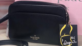 Kate Spade Lauryn Camera bag Black - YouTube