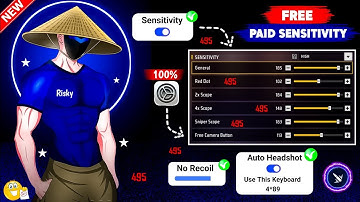 Free Fire Max Headshot Setting After Update 2025⚡Best Sensitivity Settings ⚙️| Sensitivity Setting