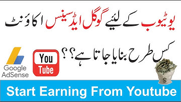 How to Create Adsense Account & Enable Monetization on YouTube || Urdu/Hindi