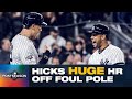 HUGE Yankees inning: Aaron Hicks hits FOUL POLE + DJ LeMahieu hits lead-off HR in ALCS Game 5