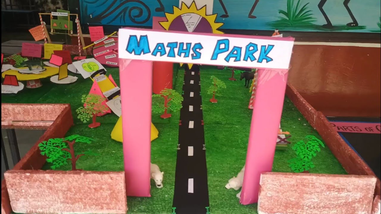 MATHS PARK WORKING MODEL 2025 | EMRS ROSHNI | KHANDWA | SAMVEDNA93 |