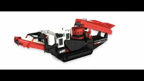 Sandvik QH331 Hydrocone 3D features animation