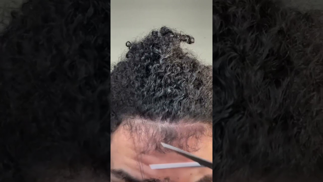 Fazendo “pezinho frontal” ✂️