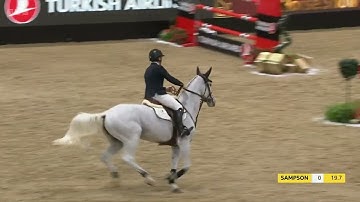 London International Horse Show - Matthew Sampson & Ebolensky - Grand Prix Jump Off