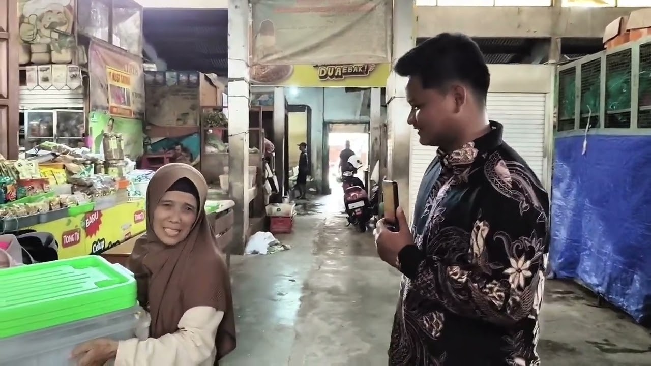 Tugas Vlog Bahasa Jawa Wonten Ing Pasar Rejondani Sariharjo, Ngaglik, Sleman.