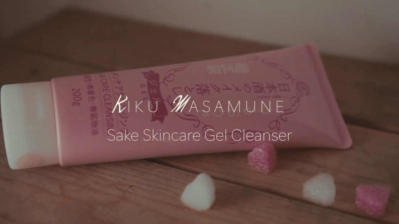 Kiku-Masamune Japanese Sake Cleansing Gel | The Yoku Glow