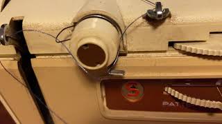 Setting Up & Threading an Old Singer Sewing Machine (circa mid-late 1900's)