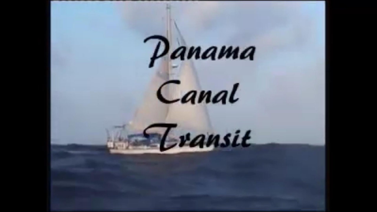 ⁣Cruising through the Panama Canal