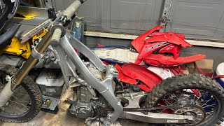 $75 Junkyard CRF450r Update 3