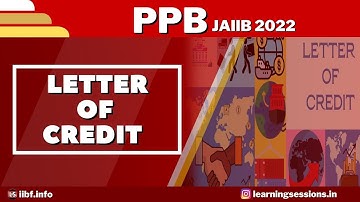 JAIIB PPB LIVE CLASS | LETTER OF CREDIT | JAIIB PPB EXAM BEST STUDY MATERIAL | PPB 2022
