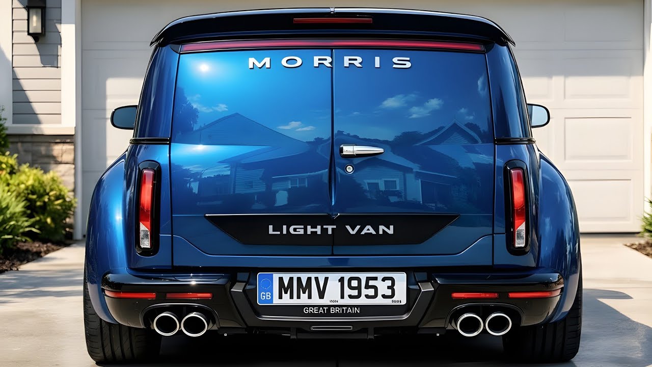 Morris Light Van 2026 – классический британский фургон, возрожденный для современной эпохи.