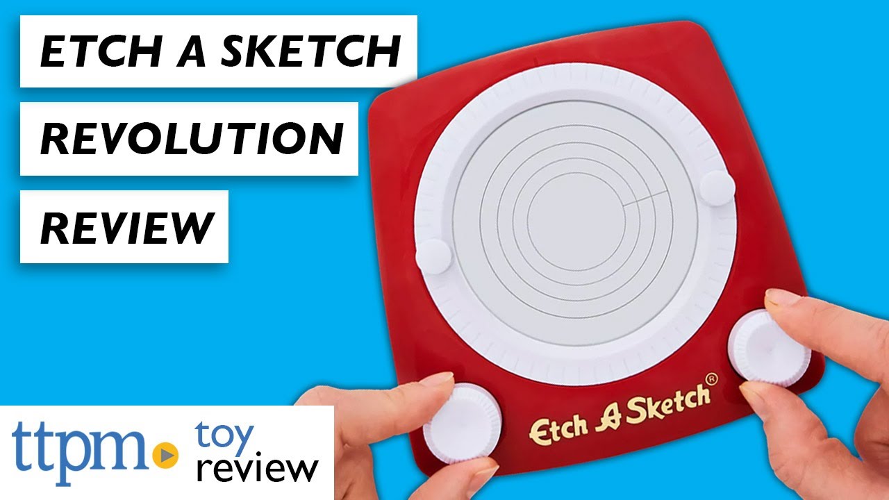 Etch A Sketch Revolution - Drawing Toy with Magic Spinning Screen