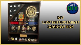 DIY Law Enforcement Shadowbox  (Jon&#39;s DIY)