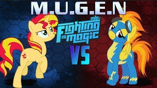 Mugen Fighting Is Magic Sunset Shimmer Vs Spitfire