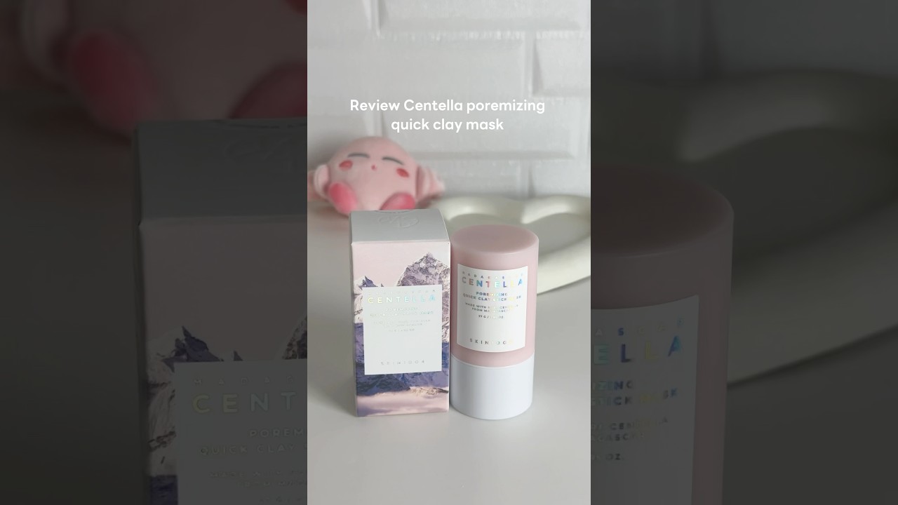 The best stick mask to have tight pores, centella poremizing quick clay stick mask. 