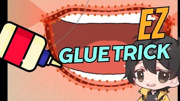 Live2D Guide using glue on mouth