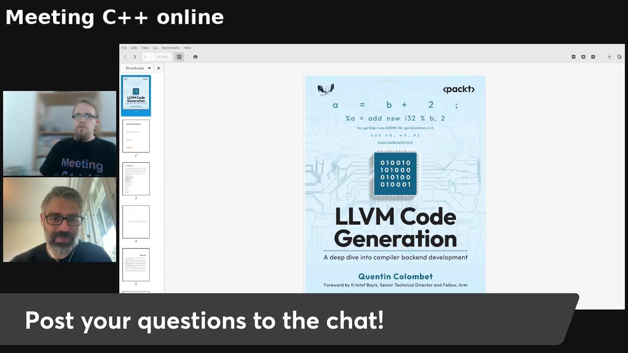 LLVM Code Generation - Interview with Author Quentin Colombet - YouTube