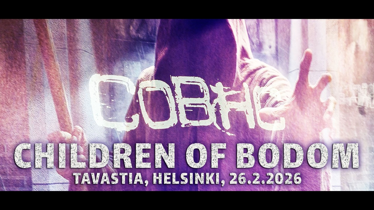 FULL SHOW! Children Of Bodom & Samy Elbanna - Live At Tavastia, Helsinki (26.2.2026)