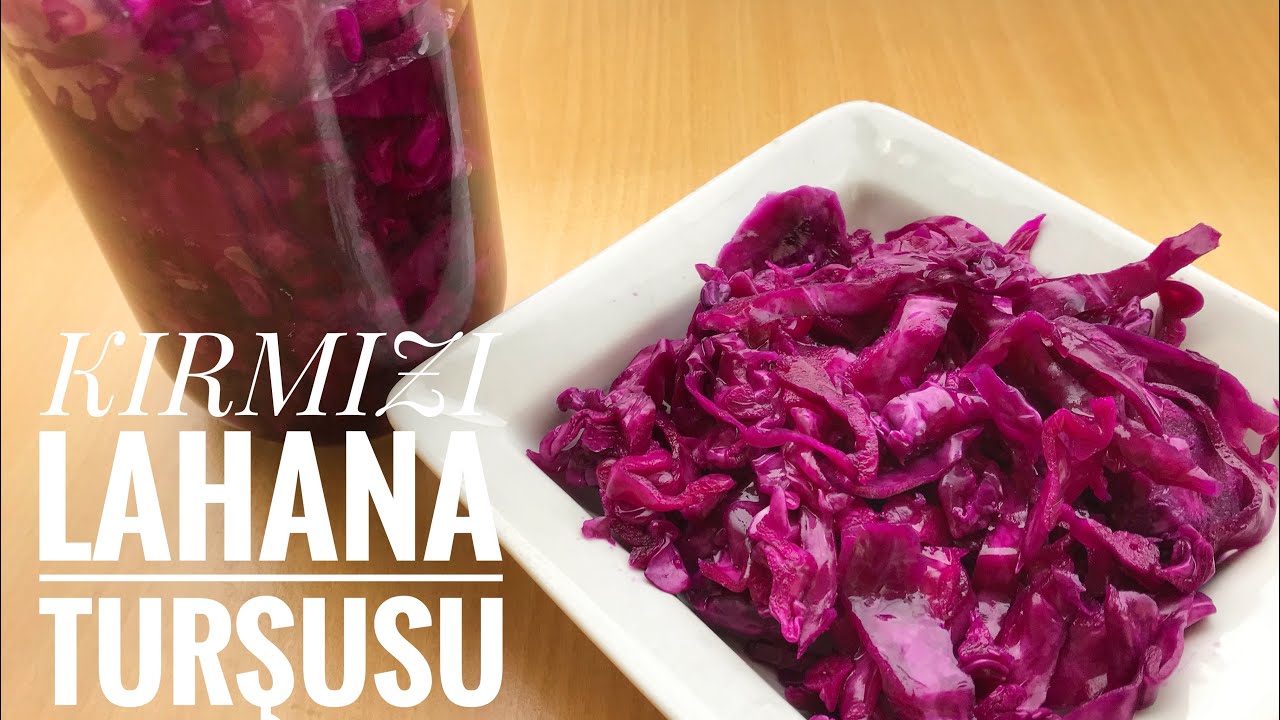 Ev Yapımı Kırmızı Lahana Turşusu – Nefis Yemek Tarifi | Turşu Yapmanın Püf Noktası