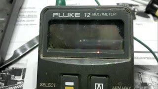 Fluke 12 problem can't change mode