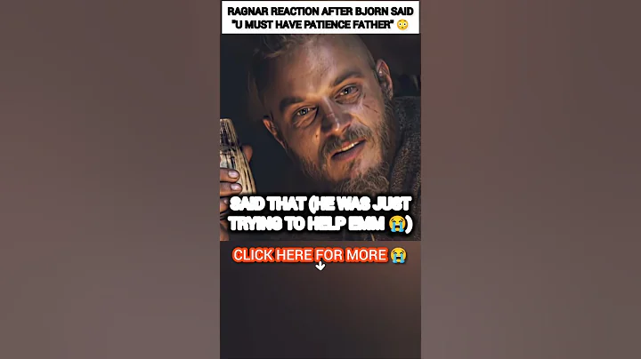 The WAY Ragnar Lothbrok said "shut up" to Bjorn?😳😭#funny #vikings #shorts #trending #viral #ragnarok